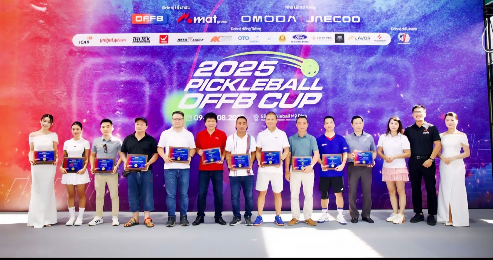 Giải Pickleball OFFB Cup 2025 chính thức khởi tranh