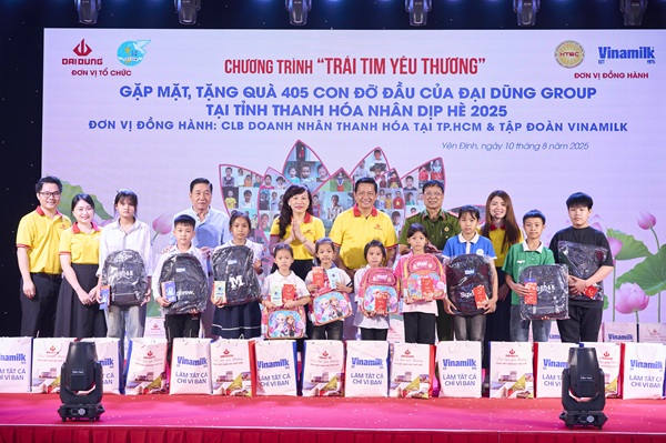 Đại Dũng thắp sáng ước mơ an cư, chắp cánh tương lai trẻ mồ côi