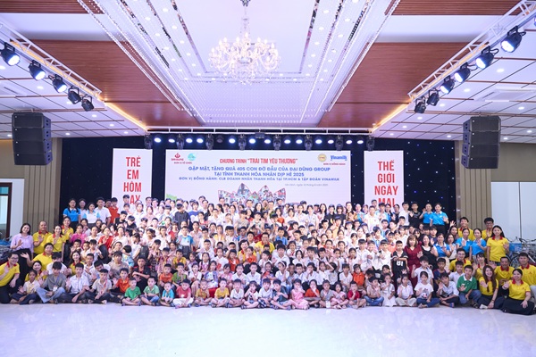 Đại Dũng thắp sáng ước mơ an cư, chắp cánh tương lai trẻ mồ côi
