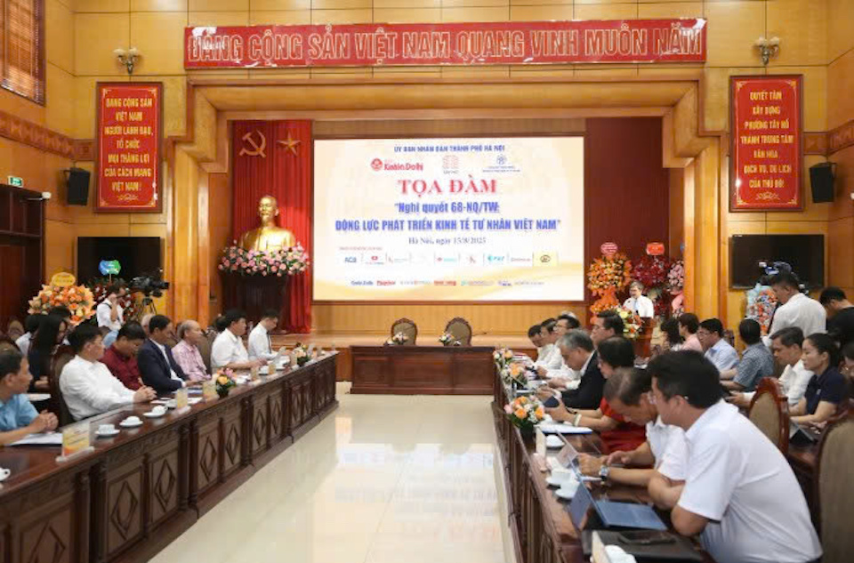 Phó Chủ tịch UBND TP Trương Việt Dũng: Hà Nội luôn đồng hành, kiến tạo môi trường kinh doanh tốt nhất để kinh tế tư nhân bứt phá