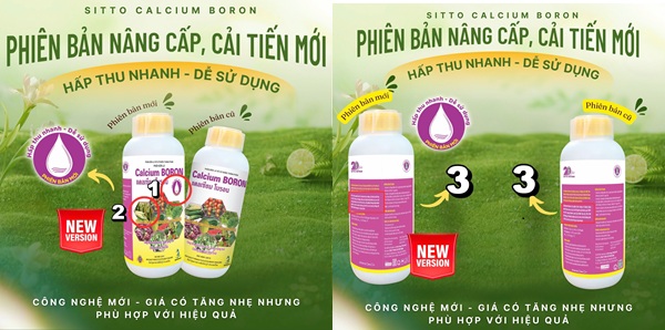 Nâng tầm hiệu quả canh tác với Sitto Calcium Boron phiên bản cải tiến