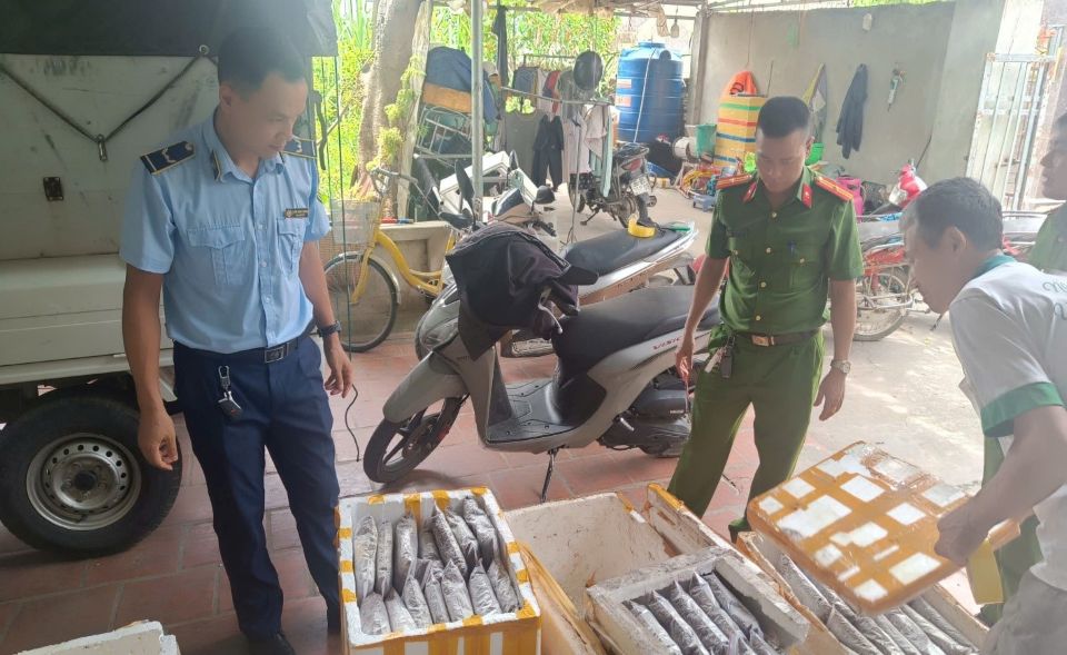 Thanh Hóa: Tiêu hủy hơn 1 tấn thực phẩm không rõ nguồn gốc
