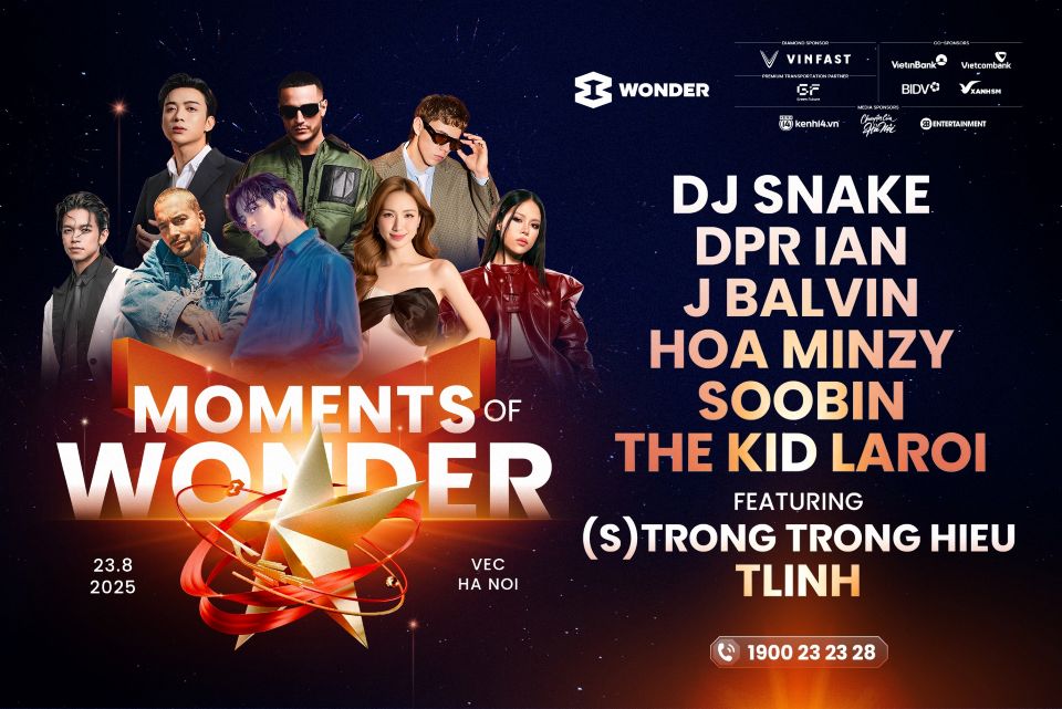 8Wonder công bố full dàn lineup, fan “vỡ òa” vì lần đầu nghệ sĩ Việt hát chung sân khấu với sao quốc tế