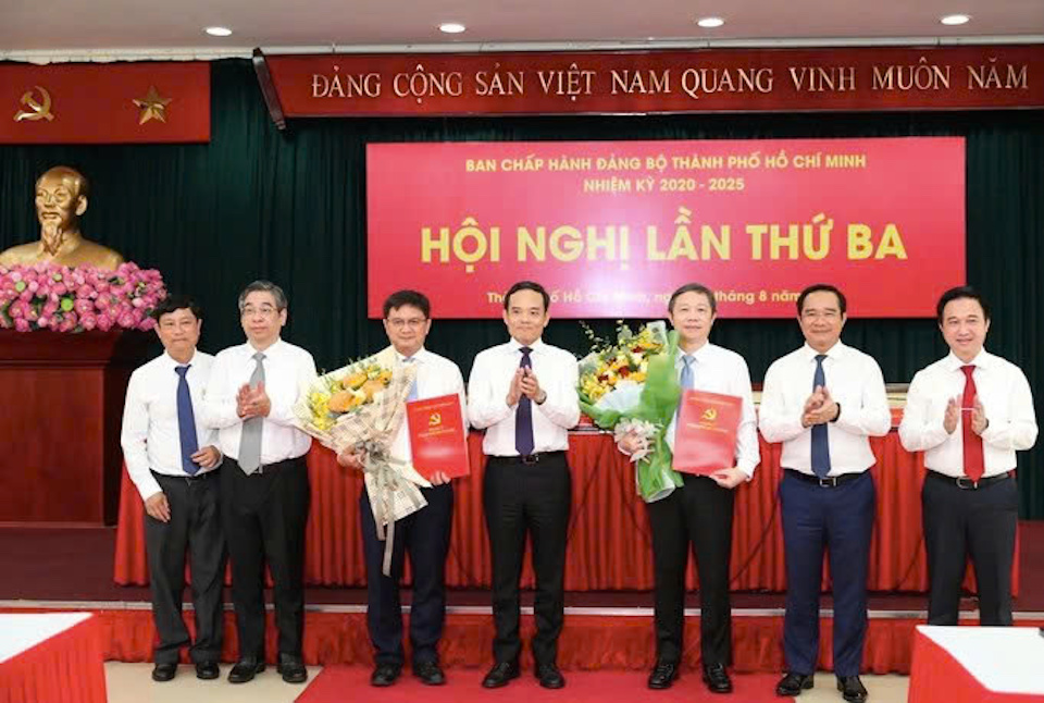 Ông Dương Anh Đức giữ chức Trưởng Ban Tuyên giáo và Dân vận Thành ủy TP Hồ Chí Minh