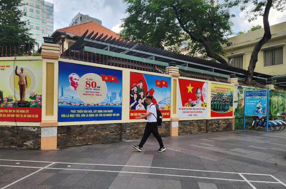 TP Hồ Chí Minh bừng sáng sắc cờ hoa, hân hoan chào mừng 80 năm Quốc khánh 2/9