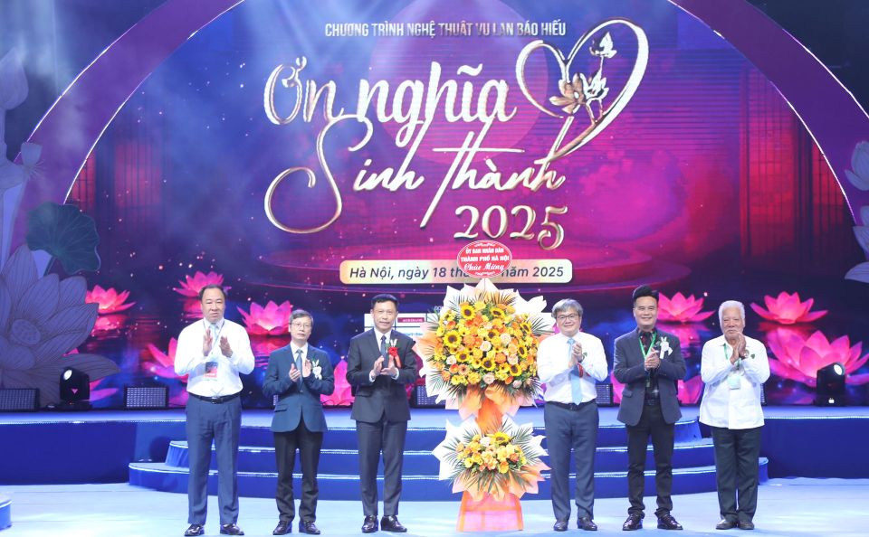 Chương trình nghệ thuật đặc biệt “Ơn nghĩa sinh thành 2025”: lan tỏa thông điệp yêu thương, giá trị đạo hiếu