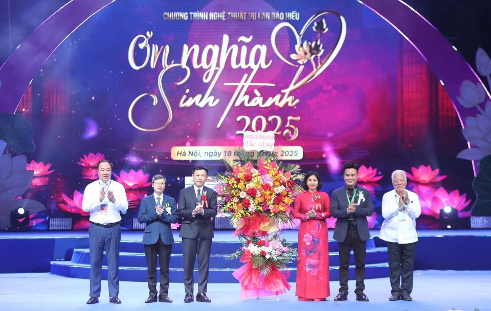 Lời cảm ơn của Ban Tổ chức Chương trình “Ơn nghĩa sinh thành năm 2025”