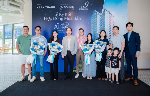 SonKim Land chính thức ký kết hợp đồng mua bán căn hộ Alta Height tại The 9 Stellars