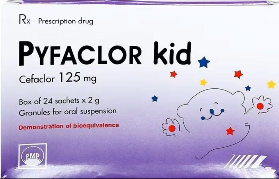 Thu hồi lô thuốc Cốm pha hỗn dịch uống Pyfaclor Kid do không đạt chất lượng