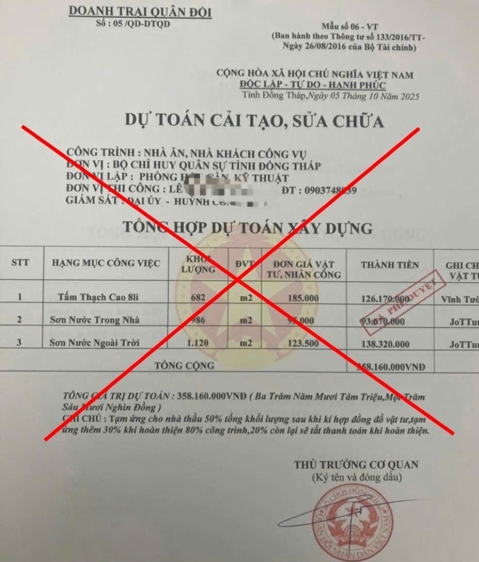 Mạo danh cán bộ quân sự để lừa đảo, chiếm đoạt tài sản
