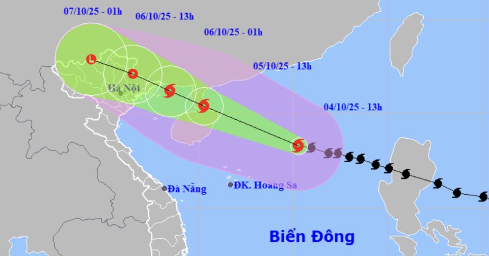 Bác tin đồn có bão số 12 ngay sau bão Matmo