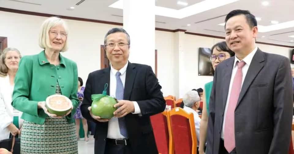 Trái bưởi Việt Nam được cấp 'visa' xuất khẩu vào Úc