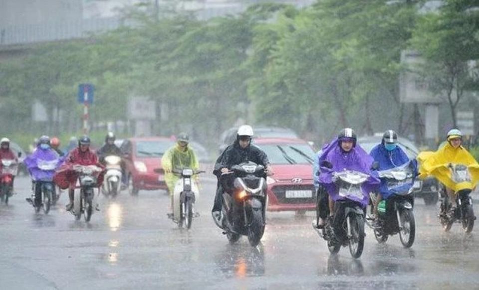 Thời tiết ngày 14/10/2025: Bắc Bộ mưa dông diện rộng
