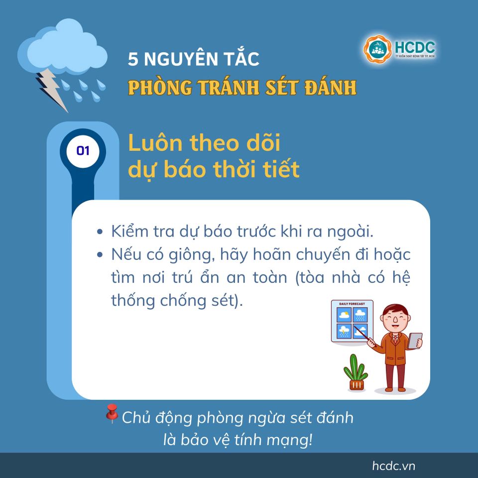 Người dân cần làm gì để đề phòng sét đánh vào mùa mưa?