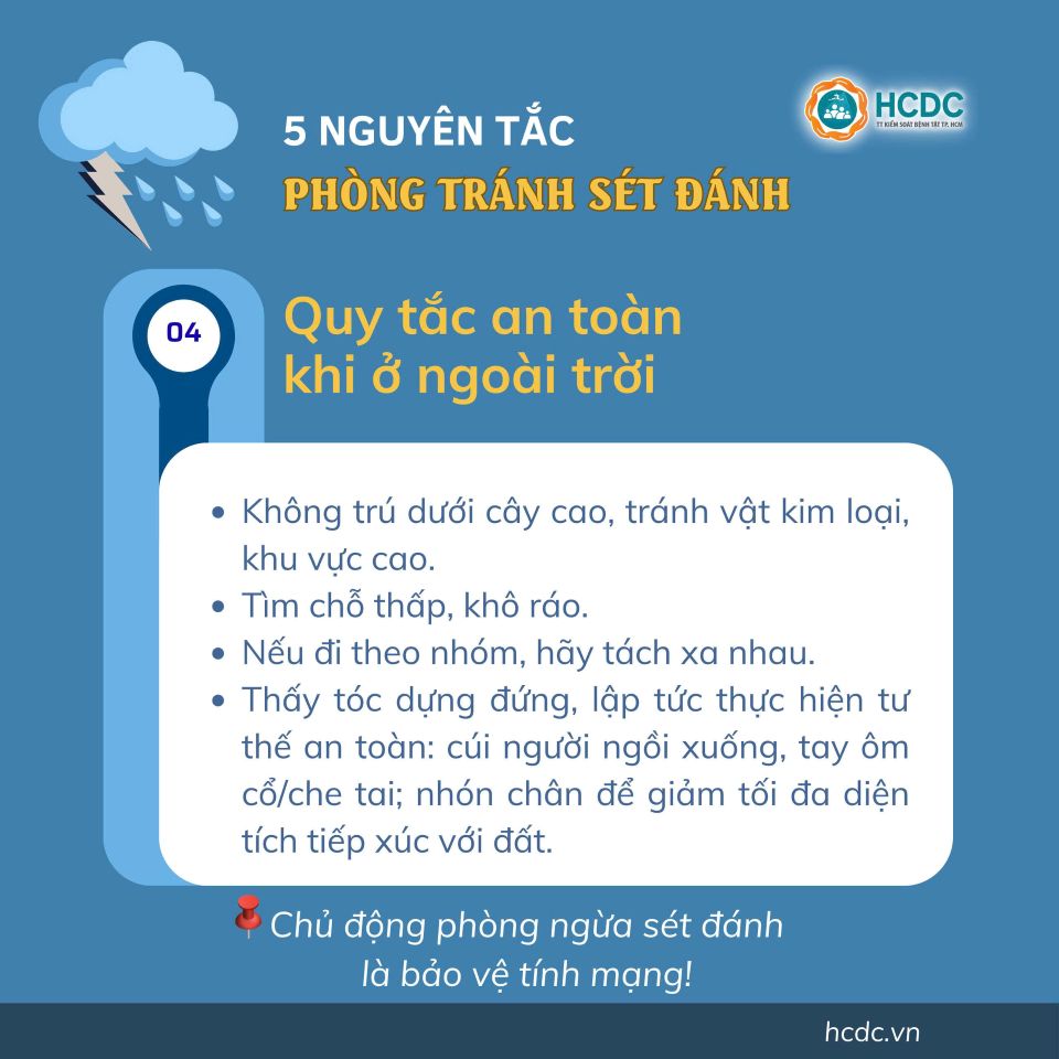Người dân cần làm gì để đề phòng sét đánh vào mùa mưa?