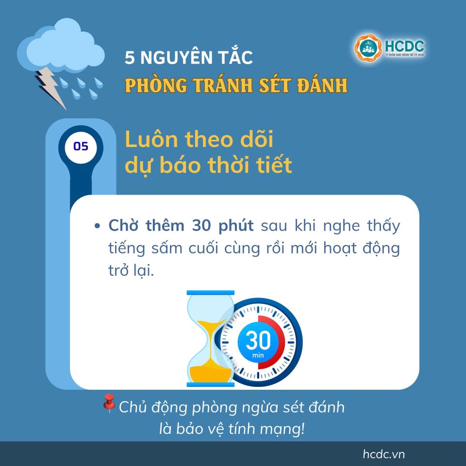 Người dân cần làm gì để đề phòng sét đánh vào mùa mưa?