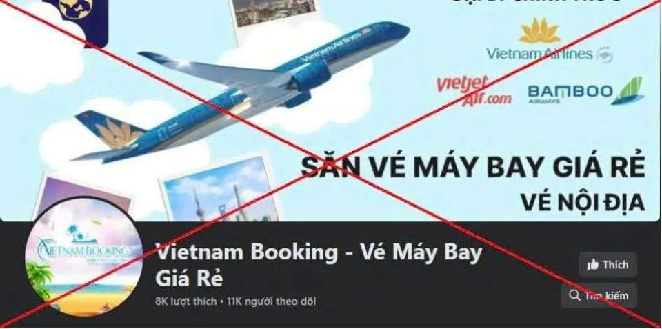 Đừng để “mất tiền, lỡ Tết” vì mua vé máy bay qua mạng