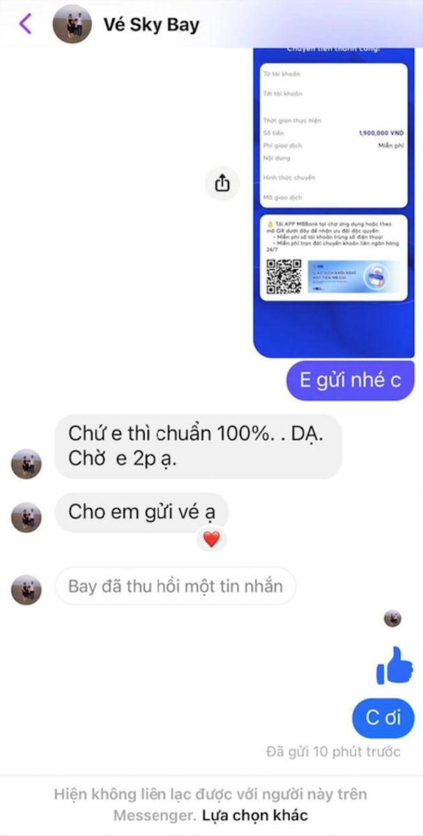 Đừng để “mất tiền, lỡ Tết” vì mua vé máy bay qua mạng