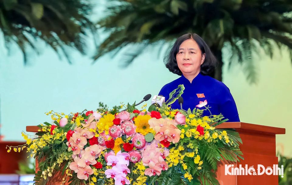 Toàn cảnh phiên trù bị Đại hội đại biểu Đảng bộ Thành phố Hà Nội lần thứ XVIII nhiệm kỳ 2025 - 2030