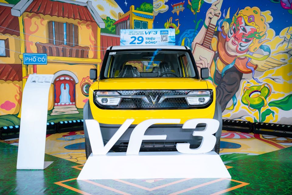 VinFast VF 3 - Linh hoạt, cá tính, lựa chọn hoàn hảo để lên đời từ xe máy