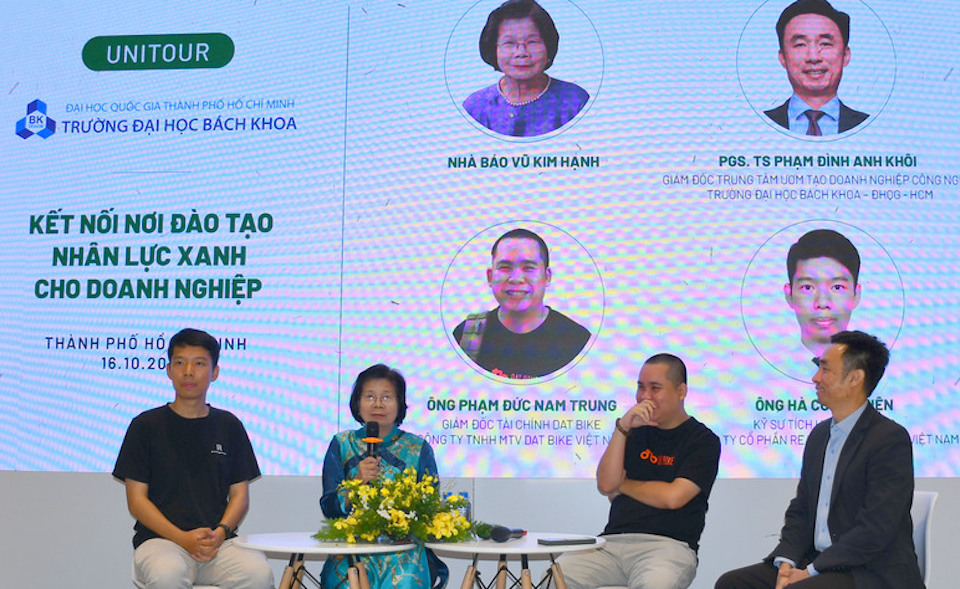 Uni Tour Đại học Bách Khoa: “Dệt” mạng lưới trí thức, công nghệ cho doanh nghiệp xanh