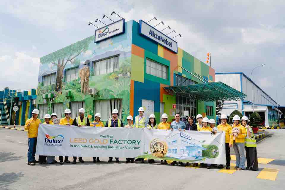 AkzoNobel Bình Dương chính thức nhận chứng chỉ LEED Gold: Dấu ấn tiên phong của ngành sơn Việt Nam