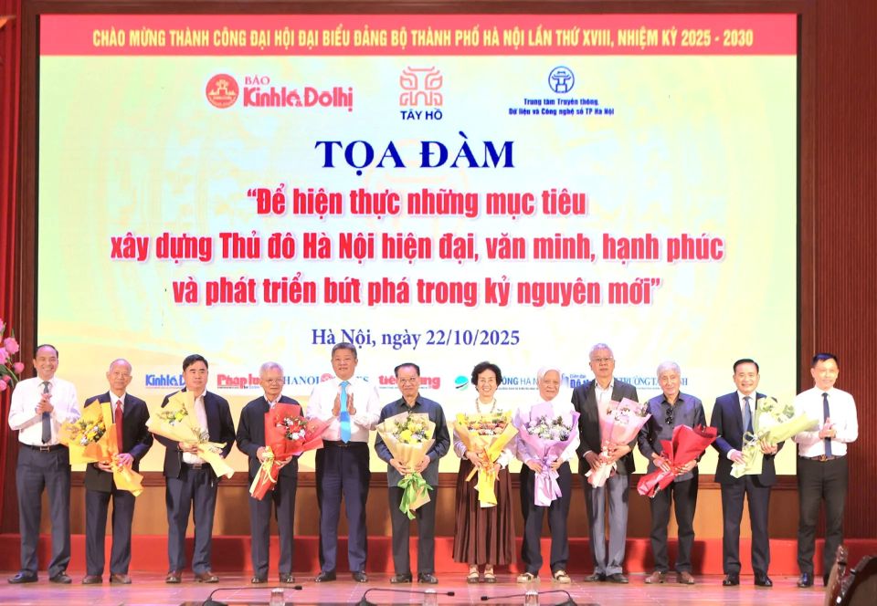 Để thực hiện những mục tiêu xây dựng thủ đô Hà Nội hiện đại, văn minh, hạnh phúc và phát triển bứt phá trong kỷ nguyên mới