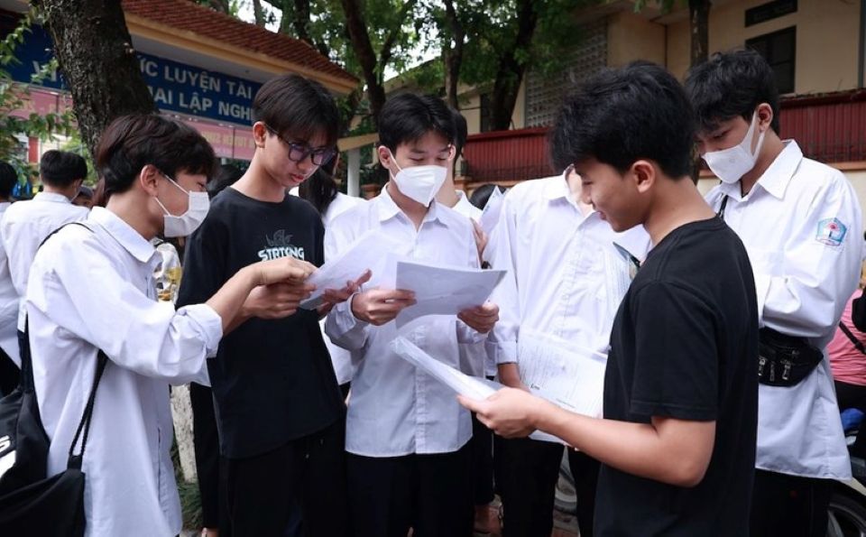 TP Hồ Chí Minh: Công bố đề tham khảo 3 môn thi vào lớp 10 năm 2026