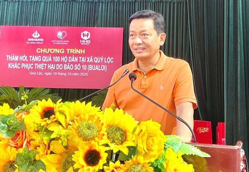 HUBA và HTBC chung tay trao hơn 2,25 tỷ đồng hỗ trợ đồng bào vùng lũ tại Thanh Hóa