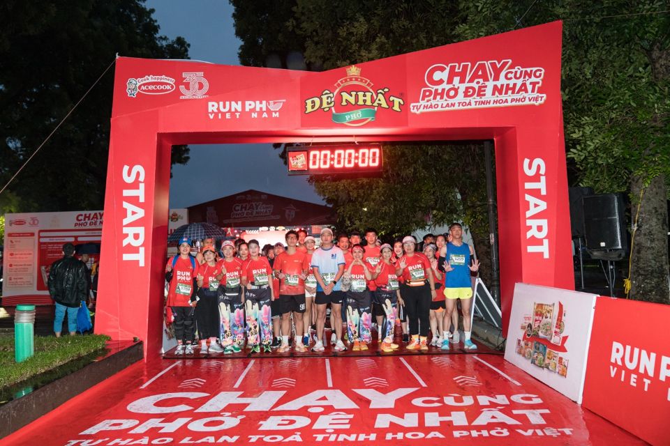 Hơn 3.000 người tham gia sự kiện “Chạy cùng Phở Đệ Nhất – Tự hào lan tỏa tinh hoa phở Việt”