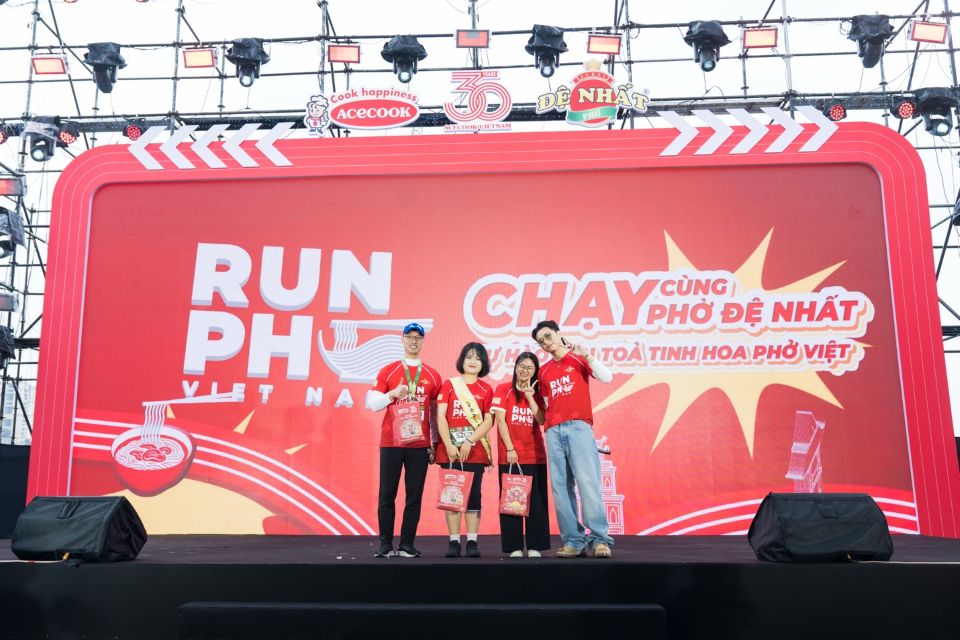 Hơn 3.000 người tham gia sự kiện “Chạy cùng Phở Đệ Nhất – Tự hào lan tỏa tinh hoa phở Việt”