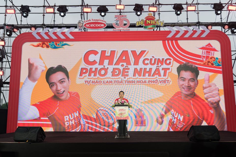 Hơn 3.000 người tham gia sự kiện “Chạy cùng Phở Đệ Nhất – Tự hào lan tỏa tinh hoa phở Việt”