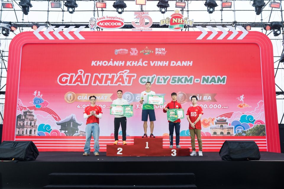 Hơn 3.000 người tham gia sự kiện “Chạy cùng Phở Đệ Nhất – Tự hào lan tỏa tinh hoa phở Việt”