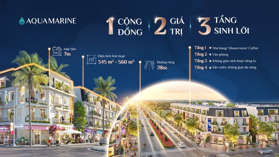 Đầu tư 6 tỷ – Nhận dòng tiền 26 triệu/tháng từ shophouse đã có sổ đỏ tại Diễn Châu