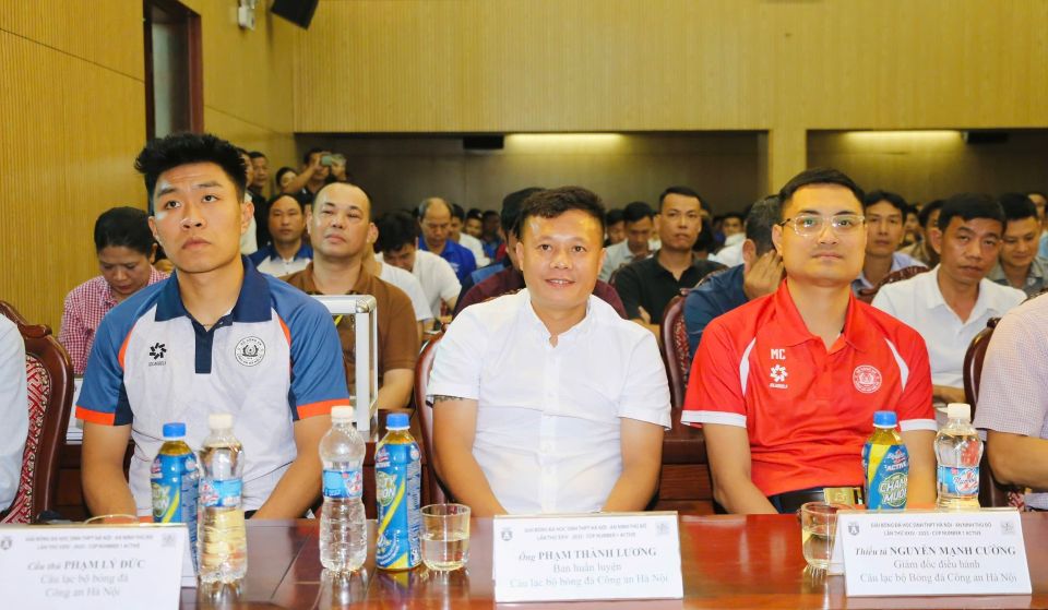 Giải bóng đá học sinh THPT Hà Nội - An ninh Thủ đô lần thứ XXIV 2025 Cúp Number 1 Active: Kỷ lục 125 đội tranh tài, khẳng định vụ thế sân chơi thể thao học đường