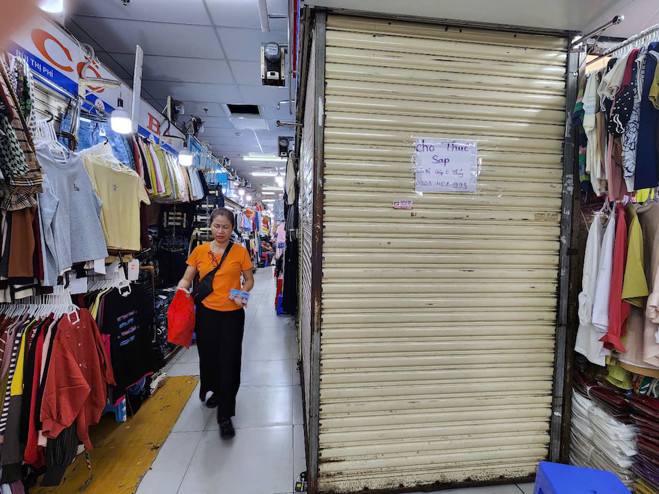 Chợ An Đông và cơn thoái trào: Hàng loạt sạp đóng cửa, tiểu thương lao đao tìm đường sống