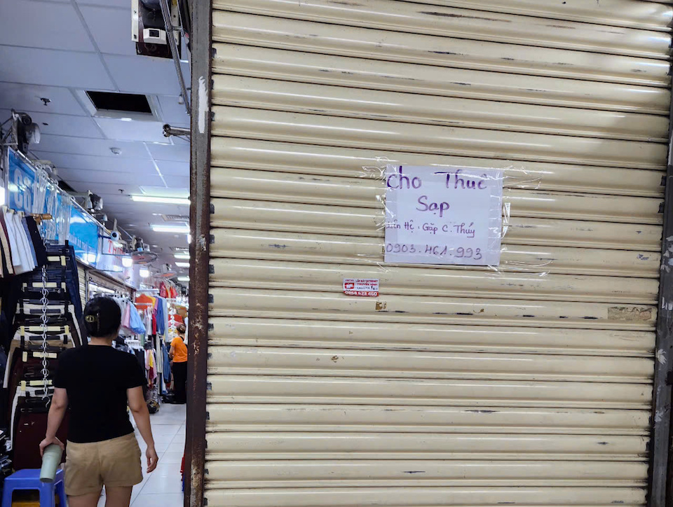 Chợ An Đông và cơn thoái trào: Hàng loạt sạp đóng cửa, tiểu thương lao đao tìm đường sống