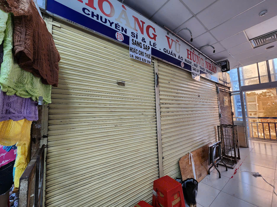 Chợ An Đông và cơn thoái trào: Hàng loạt sạp đóng cửa, tiểu thương lao đao tìm đường sống