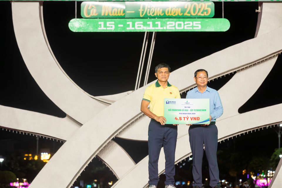 PVCFC – Nhà tài trợ kim cương giải Marathon Cà Mau 2025