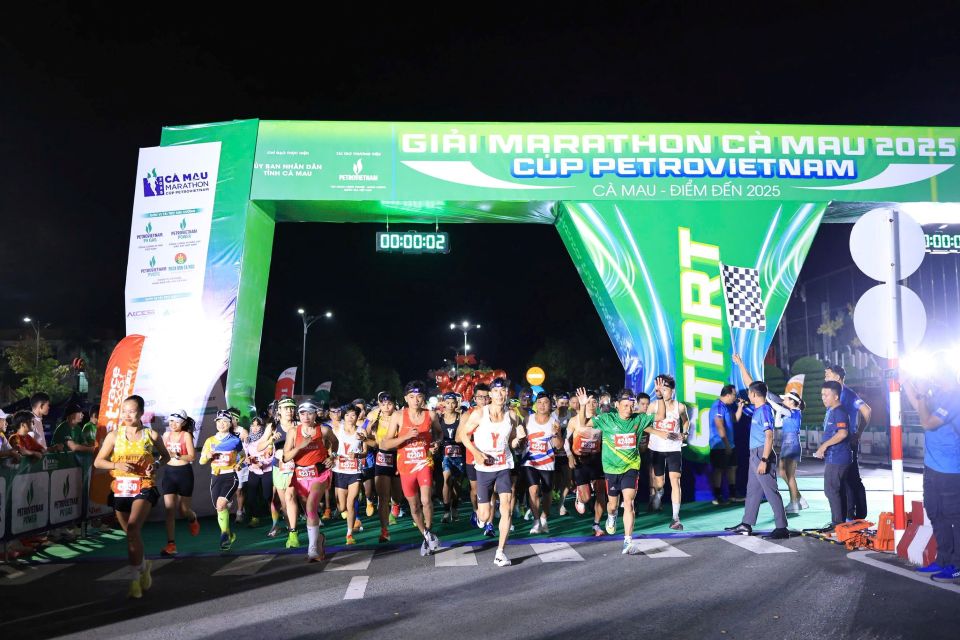 PVCFC – Nhà tài trợ kim cương giải Marathon Cà Mau 2025