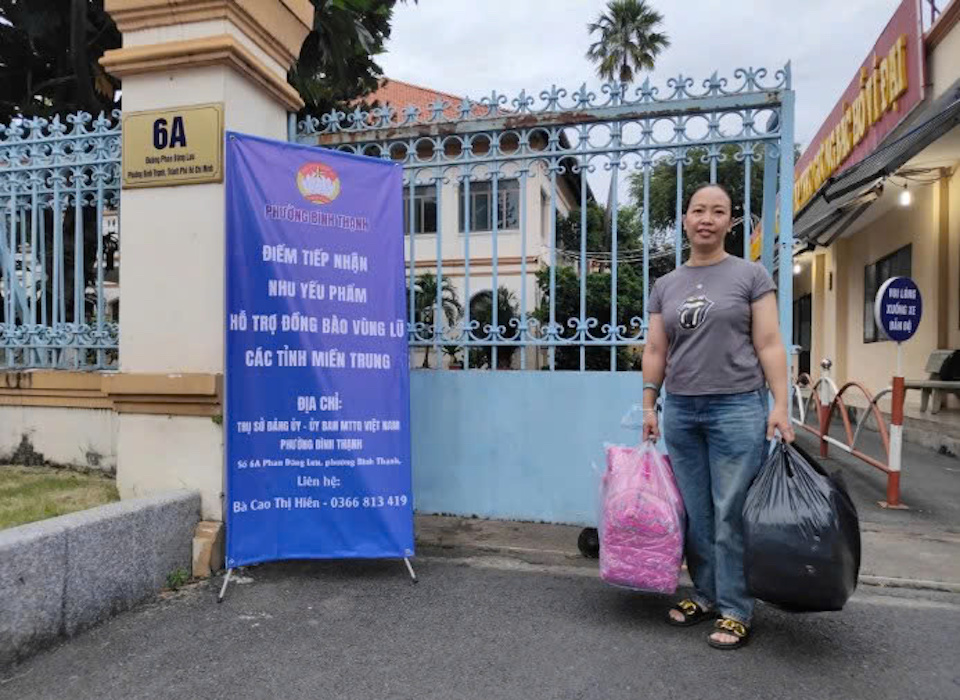 Triệu con tim TP Hồ Chí Minh hướng về đồng bào bị thiệt hại bởi mưa, lũ