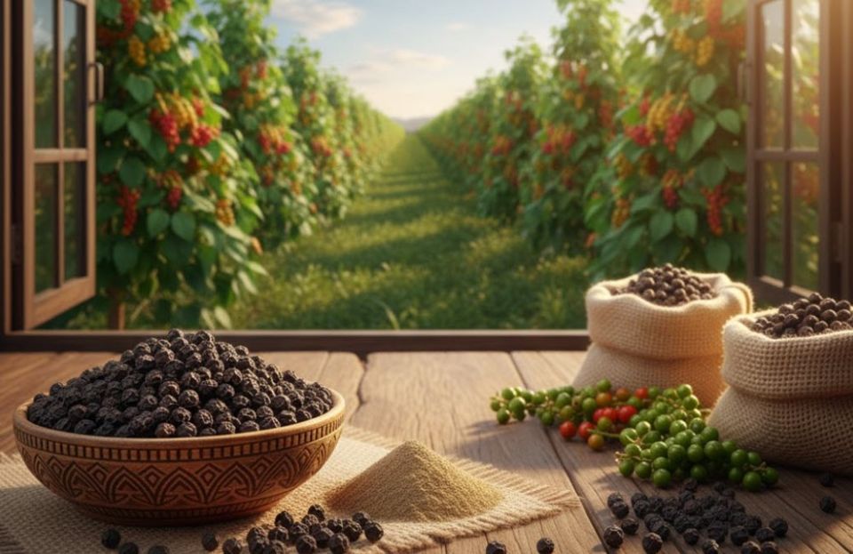 Giá nông sản ngày 25/11/2025: Hồ tiêu tăng mạnh, cà phê giảm nhẹ