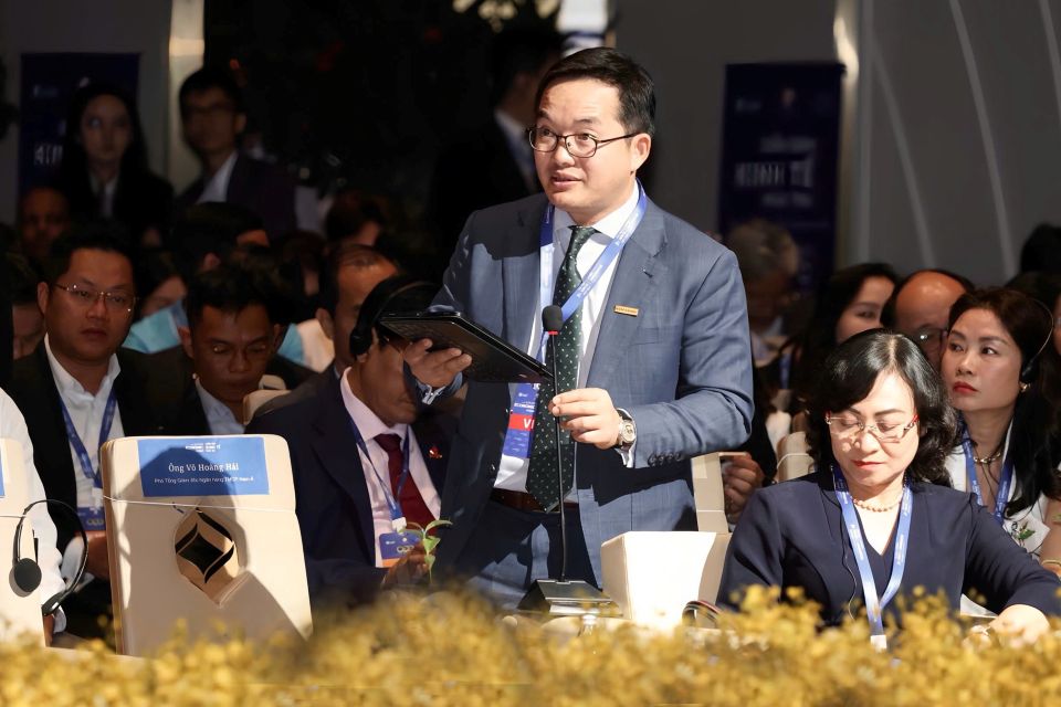 Nam A Bank "hiến kế" 3 mũi nhọn tài chính xanh thu hút vốn ngoại tại Diễn đàn Kinh tế mùa thu 2025