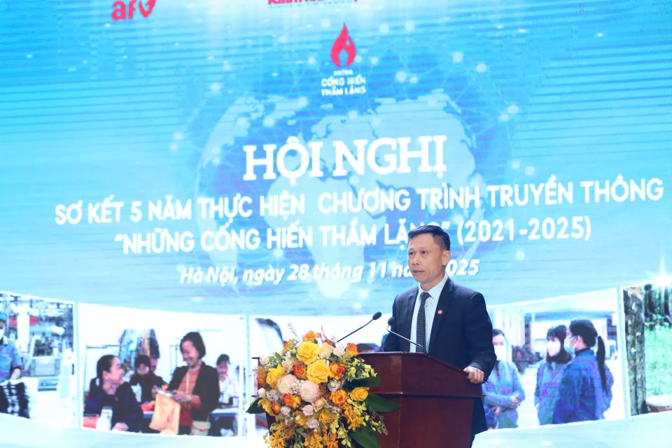 Trao giải cuộc thi "Những cống hiến thầm lặng" 2025: Mỗi bài viết là một thông điệp nhân ái