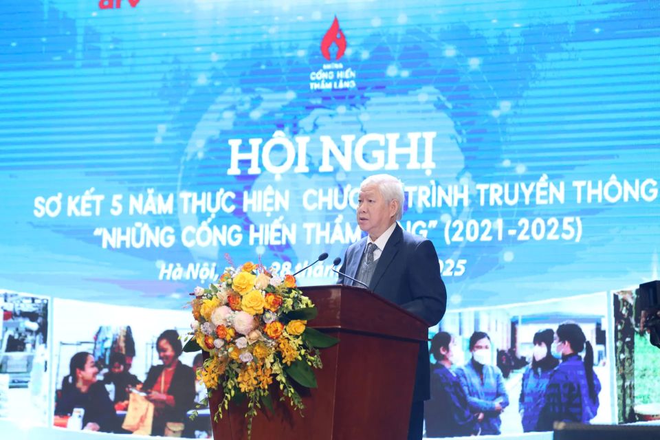 Trao giải cuộc thi "Những cống hiến thầm lặng" 2025: Mỗi bài viết là một thông điệp nhân ái