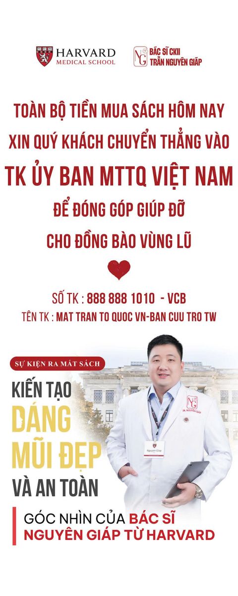 Bác sĩ Trần Nguyên Giáp lan tỏa tri thức thẩm mỹ chuẩn Harvard, trao gửi yêu thương đến đồng bào vùng lũ