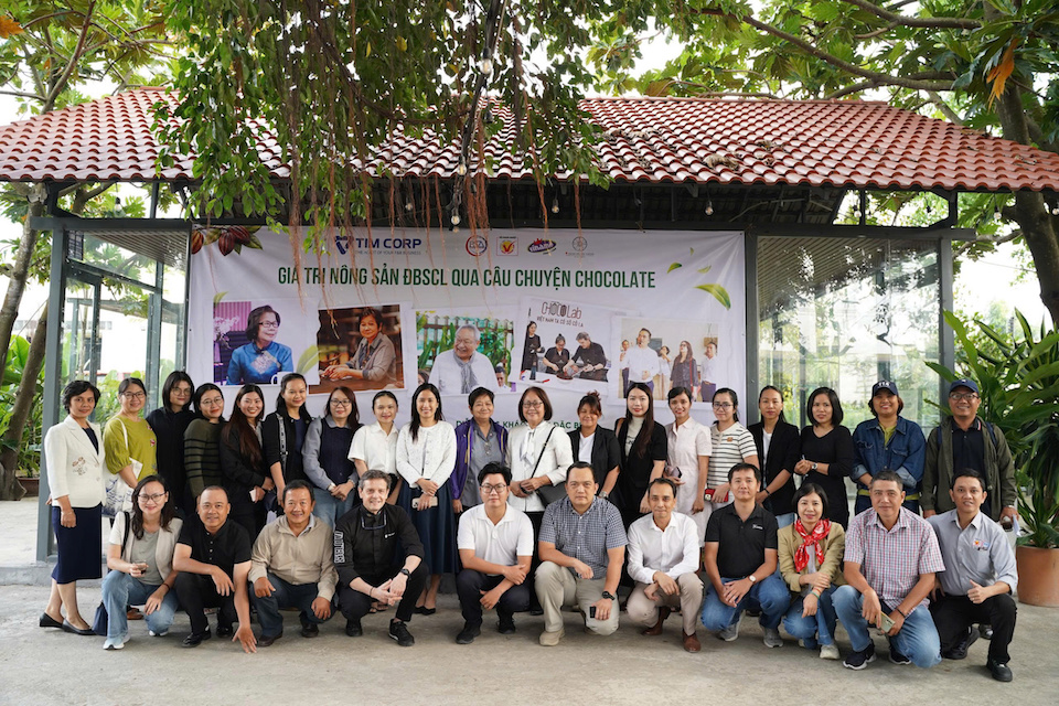 Chuyên gia Pháp và công nghệ của TIM Corp biến cacao Việt thành "vàng nâu"