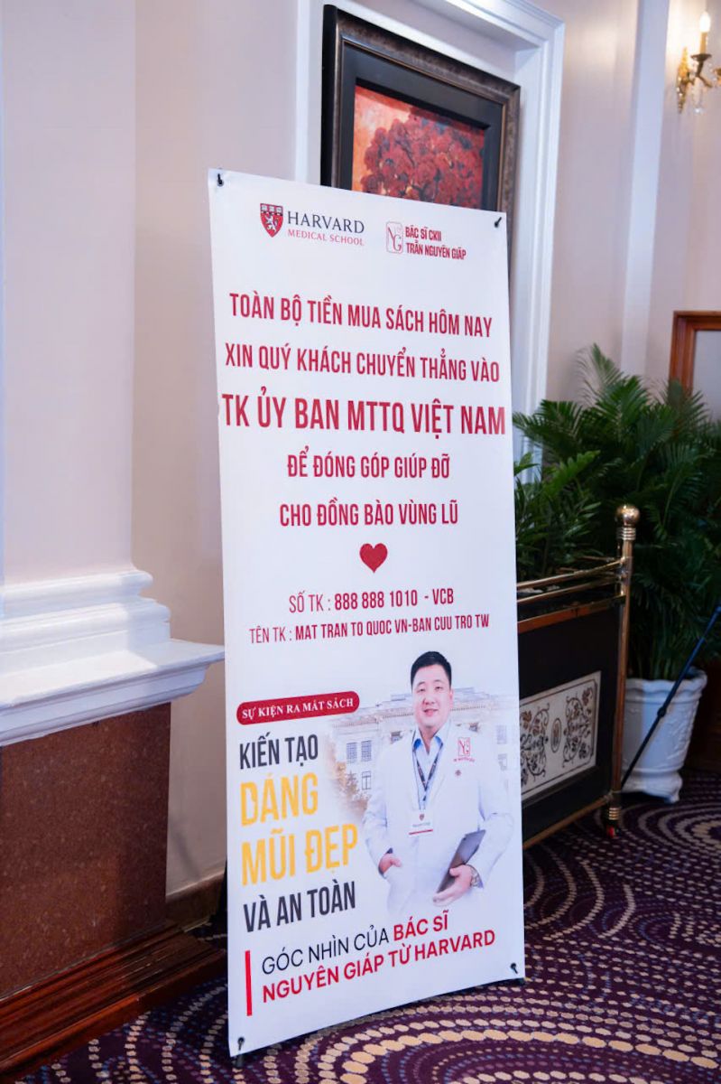 Bác sĩ "Harvard" Trần Nguyên Giáp ra mắt sách nâng mũi: Mã QR, Plasma định hình an toàn mới