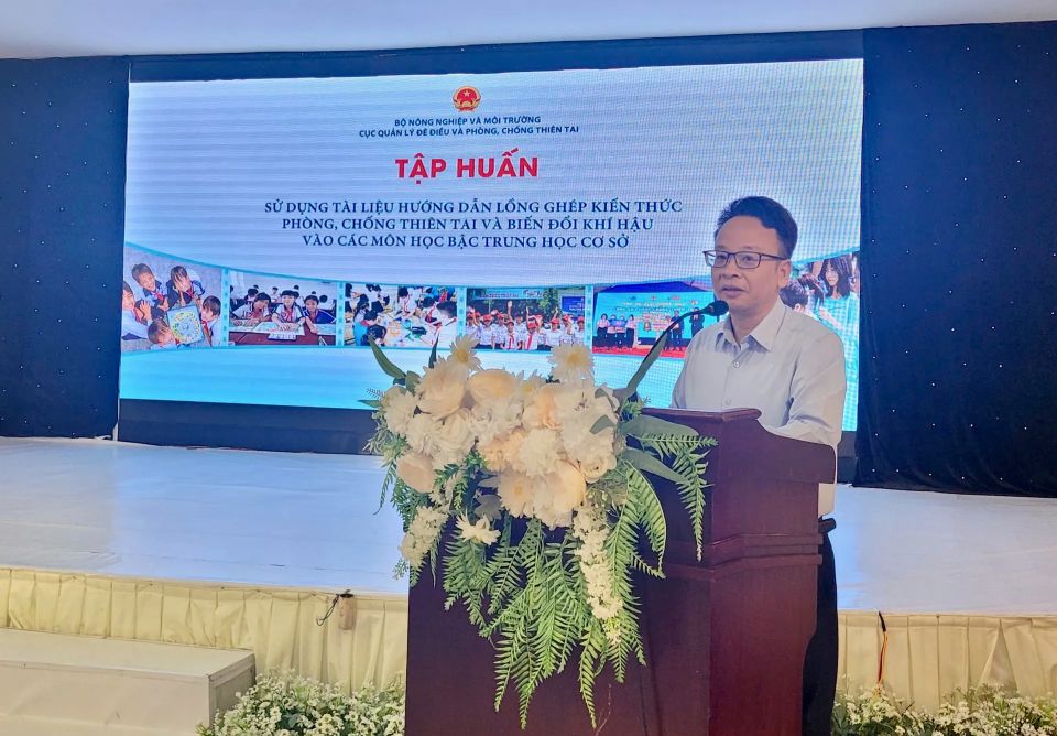 Xây dựng trường học an toàn trước thiên tai