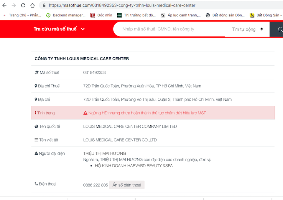 Chuyển hồ sơ vụ “tiêm nam khoa” tại 72D Trần Quốc Toản sang Công an TP Hồ Chí Minh